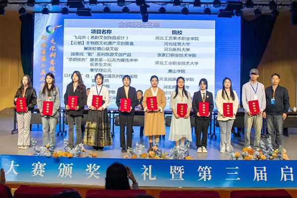 喜报 | 我院在河北省第二届大学生文化创意设计大赛中获金奖