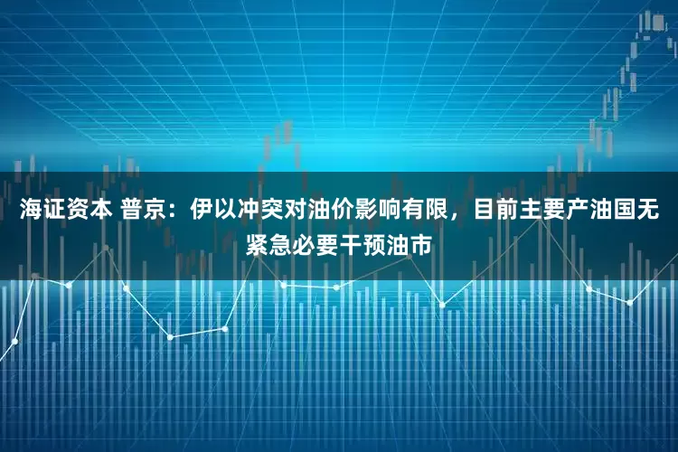 海证资本 普京：伊以冲突对油价影响有限，目前主要产油国无紧急必要干预油市